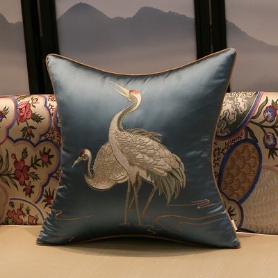 Funda de Almohada Decorativa Grúa sin Relleno para Cintura y Cabecera - Image 9
