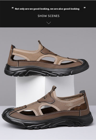 Sandalias Hombre Verano Malla Transpirable Comodas Casuales Playa - Image 9