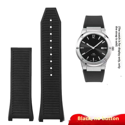 Reloj Deportivo Resistente al Agua con Correa de Silicona Negra - Image 8