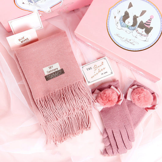 Set de Bufanda y Guantes para Invierno - Caja de Regalo Perfecta para Mujer - Image 5