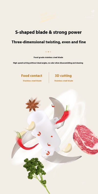 Procesador de Alimentos Eléctrico Multifunción para Carnes Picadas - Image 20
