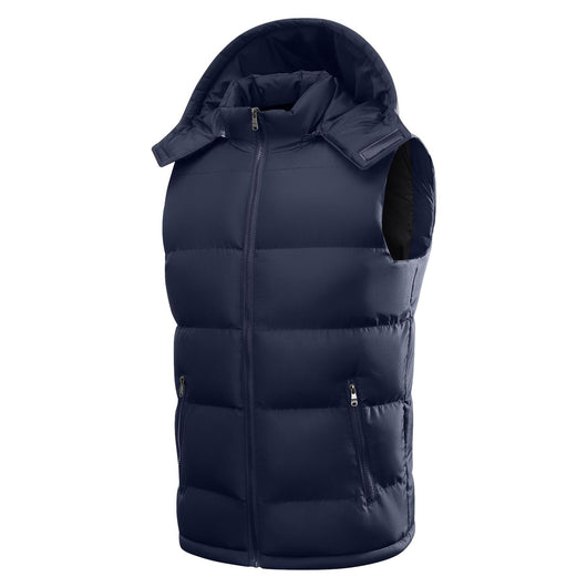 Chaleco Acolchado de Algodón para Hombre - Calidez Otoño e Invierno - Image 21