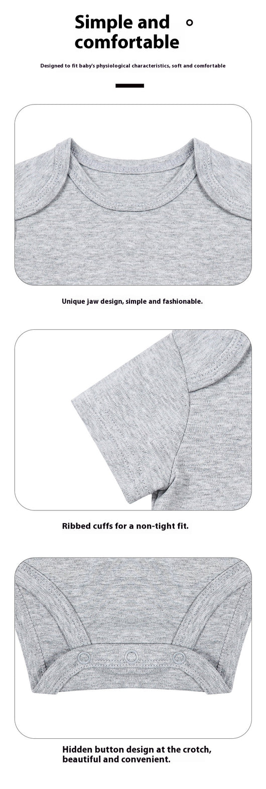 Pijama Enterizo para Bebé 0-1 Años - Mono Cómodo Unisex - Image 21