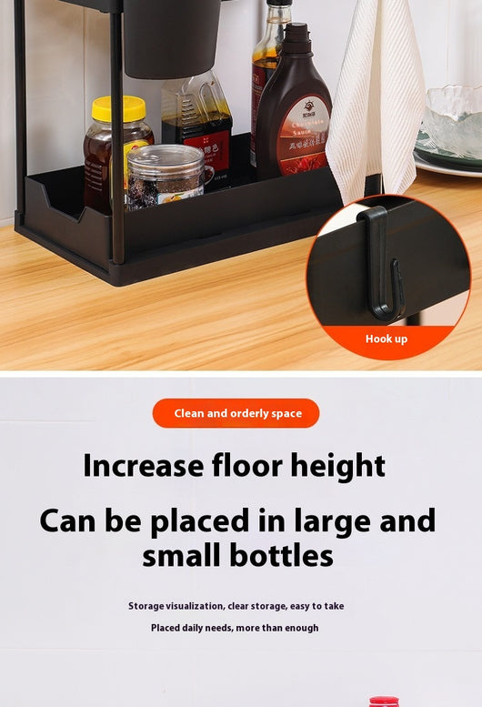 Estante Extraíble para Mesa con Almacenamiento Fácil de Desmontar y Limpiar - Image 11