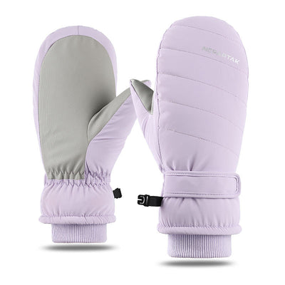 Manoplas Deportivas de Felpa Gruesa a Prueba de Viento y Frío para Ciclismo y Esquí - Image 45