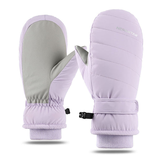 Manoplas Deportivas de Felpa Gruesa a Prueba de Viento y Frío para Ciclismo y Esquí - Image 45