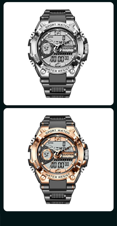 Reloj Deportivo Multifunción Resistente al Agua con Tecnología Quartz - Image 10