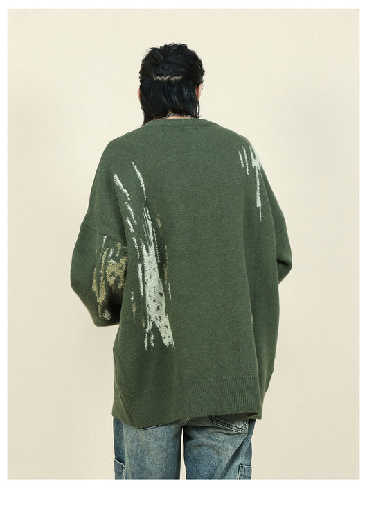 Suéter Holgado de Cuello Redondo para Hombre - Image 18