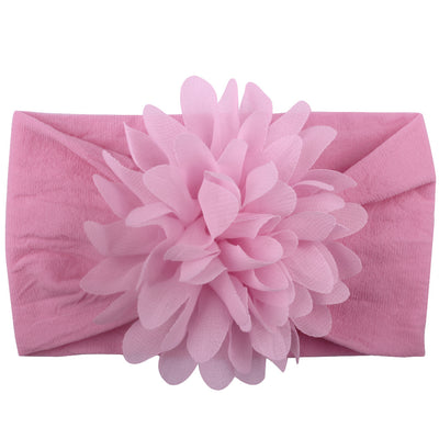 Diadema Floral de Gasa para Bebé - Accesorio Princesa Elegante - Image 22