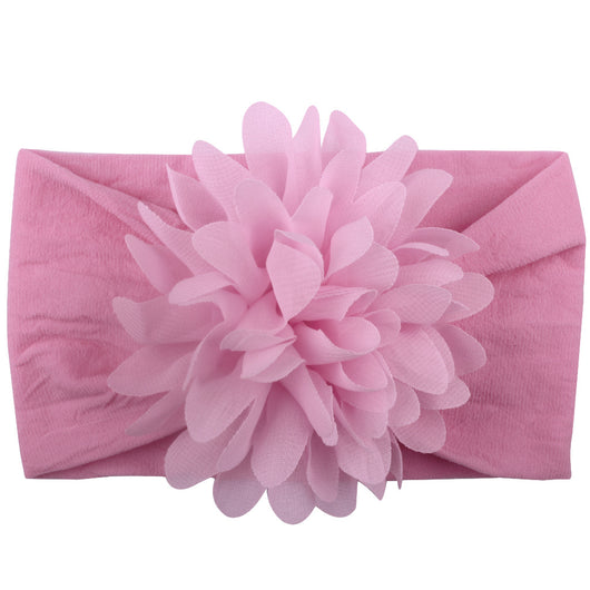 Diadema Floral de Gasa para Bebé - Accesorio Princesa Elegante - Image 22