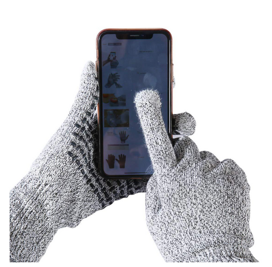 Guantes de Trabajo Táctiles Resistentes a Cortes con Tres Dedos - Image 6