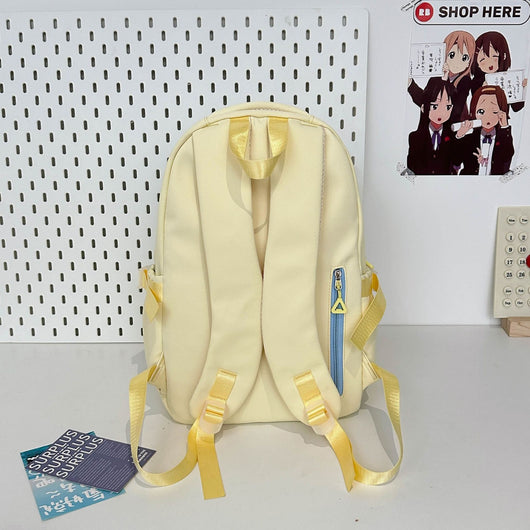 Mochila de Gran Capacidad Ligera con Diseño de Contraste - Image 17