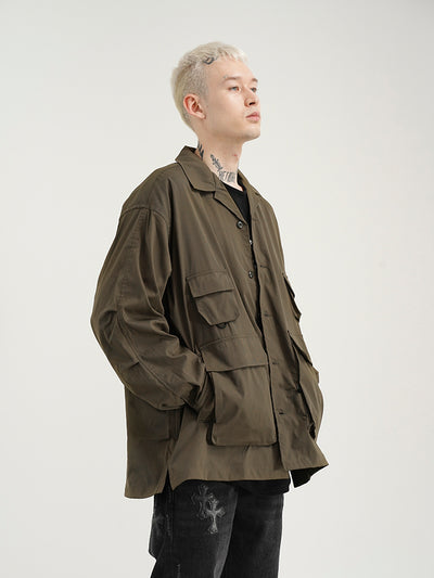 Chaqueta de Trabajo Impermeable con Bolsillos Funcionales para Pesca - Image 3