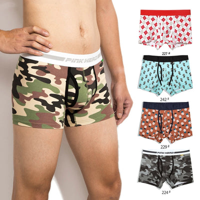 Calzoncillos Boxer Briefs de Algodón Premium para Hombre