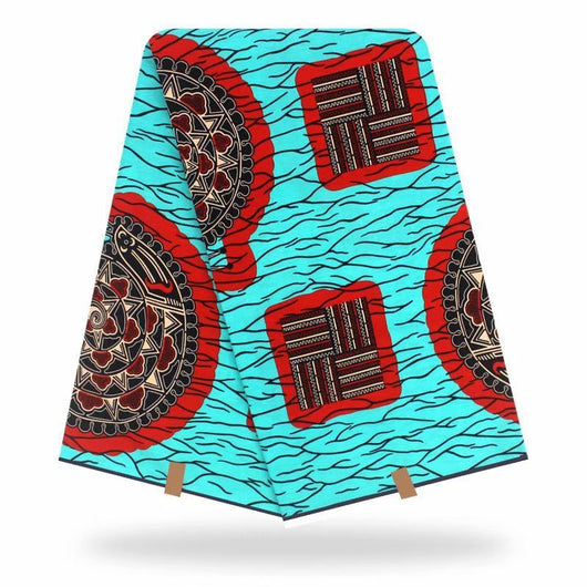Tela de Batik de Algodón Africano - Image 6