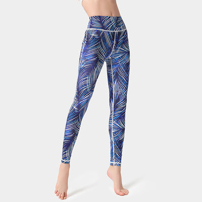 Pantalones de Yoga Estampados de Secado Rápido - Image 37