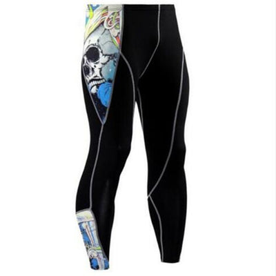 Pantalones Deportivos Compresión Blackout Ajuste Perfecto para Hombre - Image 12