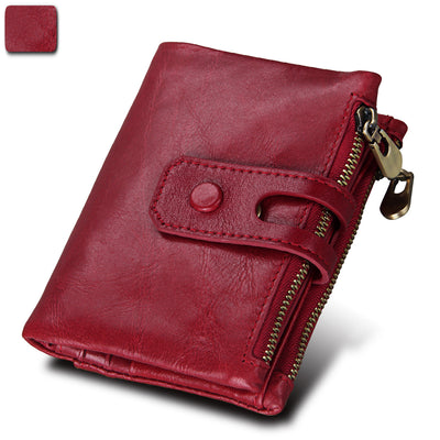 Billetera de Cuero Genuino con Protección RFID y Bloqueo Antirrobo - Image 20