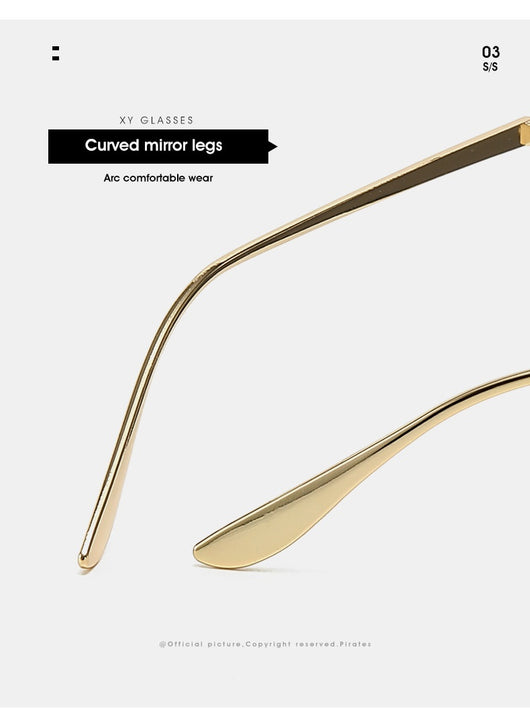 Retro aviator sunglasses with bright black frames, vibrant orange lenses, and sleek gold-colored metal temples. - Image 22