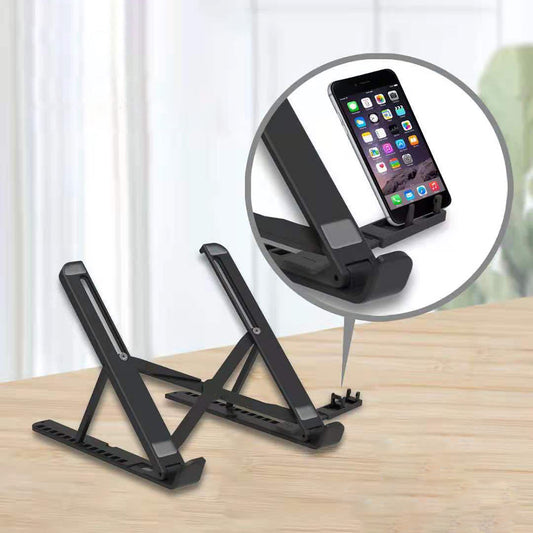 Soporte Elevable para Laptop con Diseño Plegable