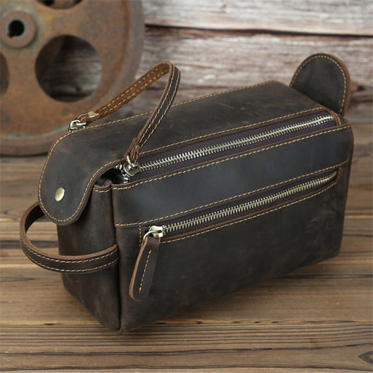 Bolso de Cuero para Mujer Gran Capacidad Piel de Caballo - Image 6