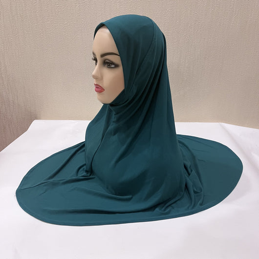 Turbante Ligero de Gasa Malaya - Pañuelo Multiuso en Colores Sólidos - Image 22