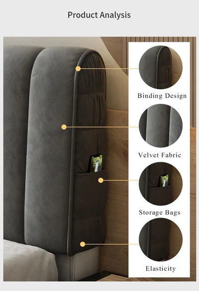 Funda Protectora Universal Acolchada para Cabecera de Cama con Protección Antipolvo - Image 11