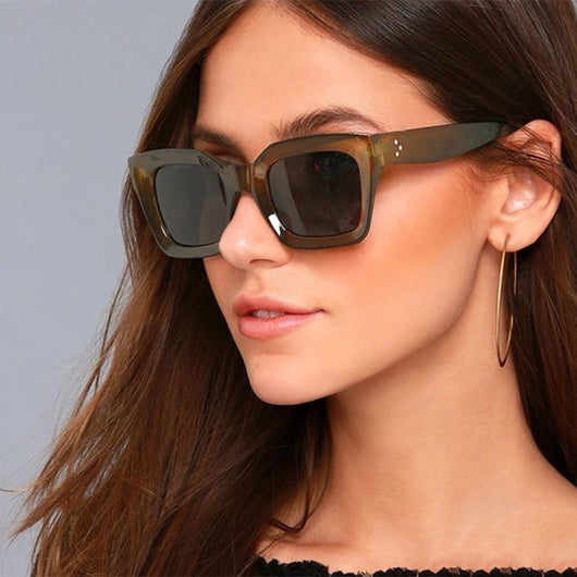 Gafas de Sol Cuadradas Retro Minimalista - Image 4