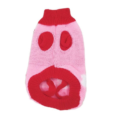 Suéter de Cuello Alto para Mascotas con Diseño de Copo de Nieve Navideño - Image 7