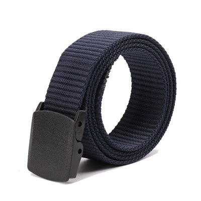 Cinturón Unisex de Lona con Hebilla de Plástico - Image 10