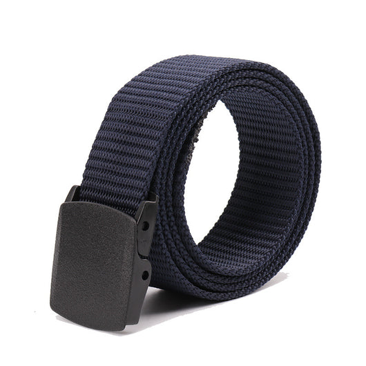 Cinturón Unisex de Lona con Hebilla de Plástico - Image 10