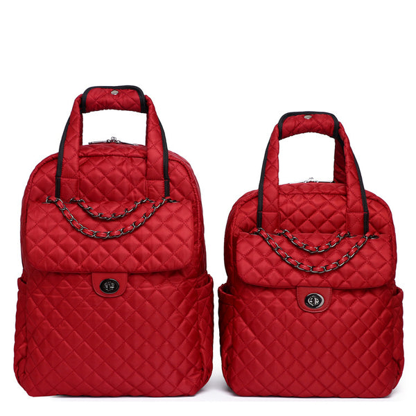 Mochila Trolley Impermeable de Tela Oxford Plegable y Ultraligera