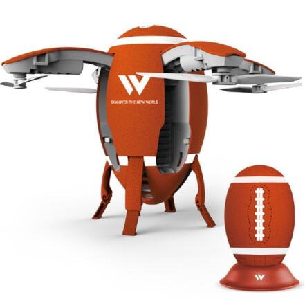 Dron Transformable Huevo con Sensor G - Cuadricóptero RC Plegable W5 - Image 5