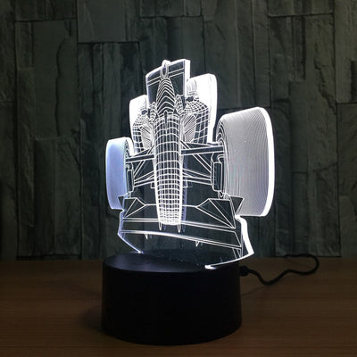 Lámpara LED 3D Táctil Multicolor con Carga USB - Luz Ambiental Decorativa - Image 6