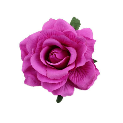 Horquilla de Novia con Rosas Rojas en Tela Flocked Premium - Image 22