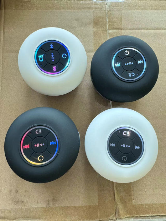 Parlante Bluetooth Impermeable con Ventosa Extragrande y Luz LED - Image 14