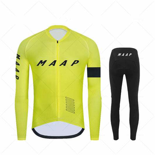 Jersey Térmico de Ciclismo Manga Larga para Primavera y Otoño - Image 22