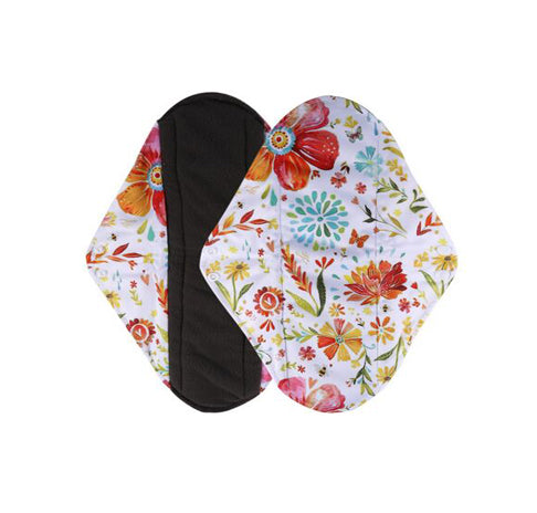 Toalla Sanitaria Reutilizable con Carbón de Bambú para Menstruación - Image 11