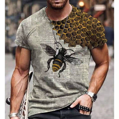 Playera Unisex con Impresión 3D Digital Honey - Diseño para Parejas - Image 5