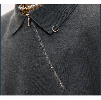 Polo Slim Fit con Efecto Frío y Cierre Oblicuo - Image 5