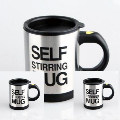 Taza Mezcladora Automática Magnética de Acero Inoxidable con Agitador Inteligente - Image 11