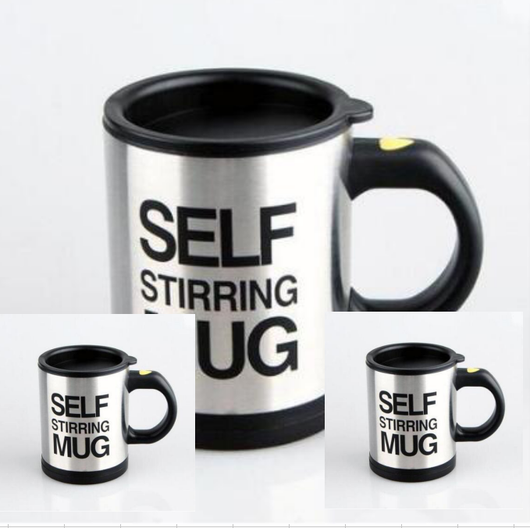 Taza Mezcladora Automática Magnética de Acero Inoxidable con Agitador Inteligente - Image 11
