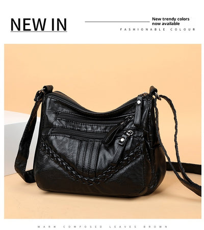 Bolso Bandolera de Cuero Suave para Mujer Madura - Elegancia y Comodidad - Image 18