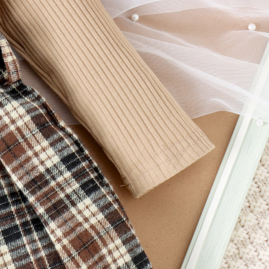 Conjunto Elegante de Otoño e Invierno para Niñas con Falda Plisada de Manga Larga - Image 22