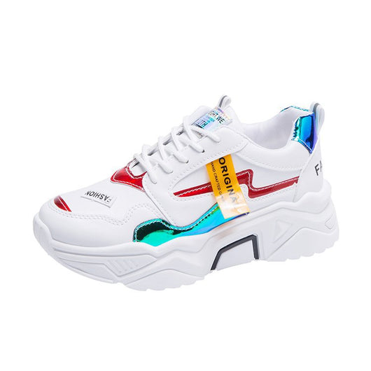 Tenis con Plataforma y Bloques de Color - Image 5
