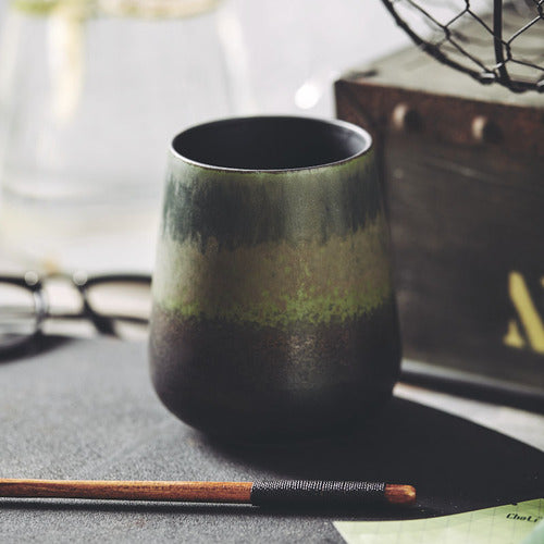 Taza de Café Retro Estilo Japonés para la Oficina - Image 10