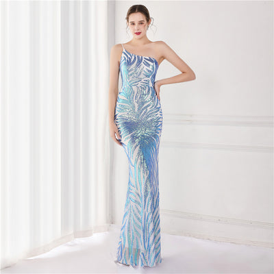 Vestido de Noche con Lentejuelas Brillantes para Fiestas y Eventos Especiales - Image 13