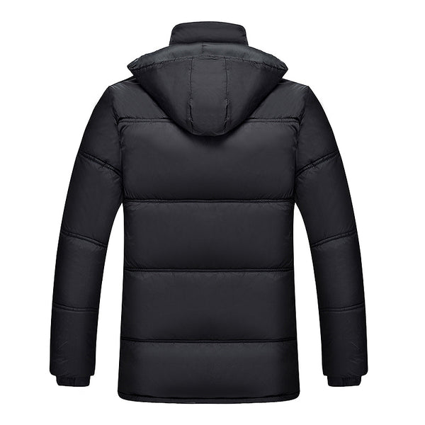 Chaqueta Acolchada de Algodón para Hombre Maduro