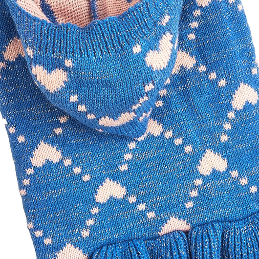 Suéter Hoodie para Perros Pequeños - Abrigo Invierno Tejido con Corazón - Image 19