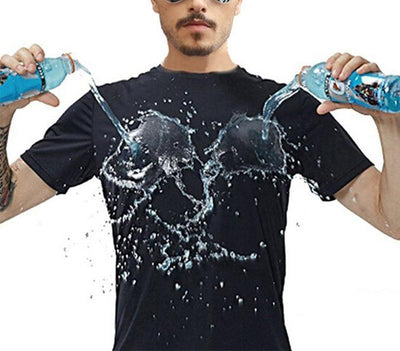 Playera Impermeable Secado Rápido Pareja Manga Corta - Image 5